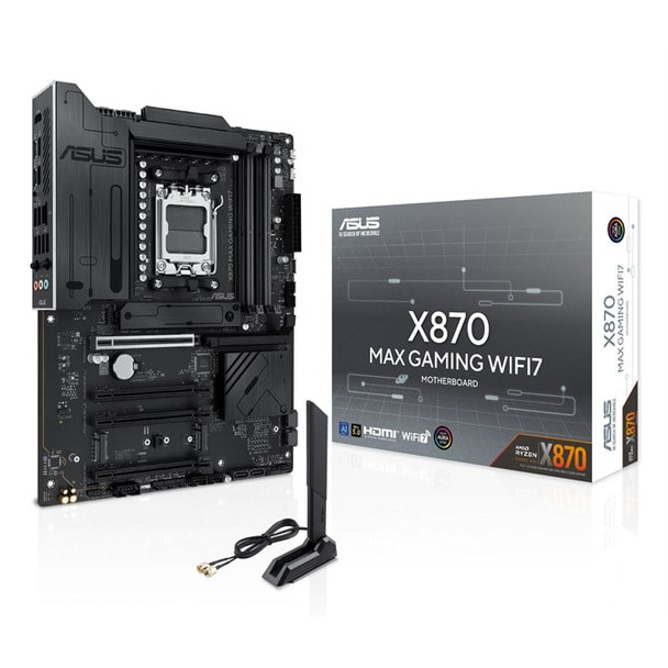 ASUS X870 MAX GAMING WIFI7 AMD X870 Socket AM5 ATX 90MB1LY0-M0EAY0