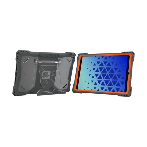 MAXCases Extreme-X2 25.9 cm 10.2" Cover Grey Orange Transparent AP-SXX2-IP9-ORG