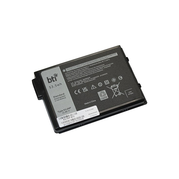 BTI 6JRCP compatible 53.3Wh 3-cell battery for DELL LATITUDE 13 7330 RUGGED 5430 6JRCP-BTI
