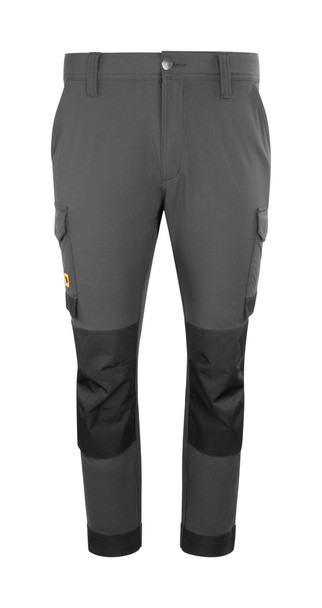 Jcb Workwear Mens 4-Way Stretch Trousers Dark Shadow Size 34R JCB022DS34R