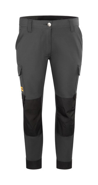 Jcb Workwear Ladies 4-Way Stretch Trousers Dark Shadow Size 08R JCB023DS08R