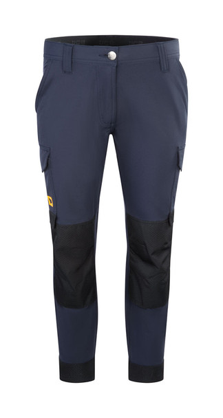 Jcb Workwear Ladies 4-Way Stretch Trousers Navy Blue Size 18R JCB030N18R