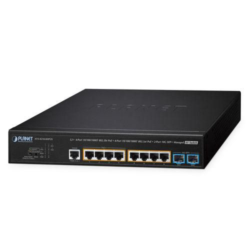 Planet AVS-4210-8HP2X 8 Port L2+ Managed PoE AV AVS-4210-8HP2X