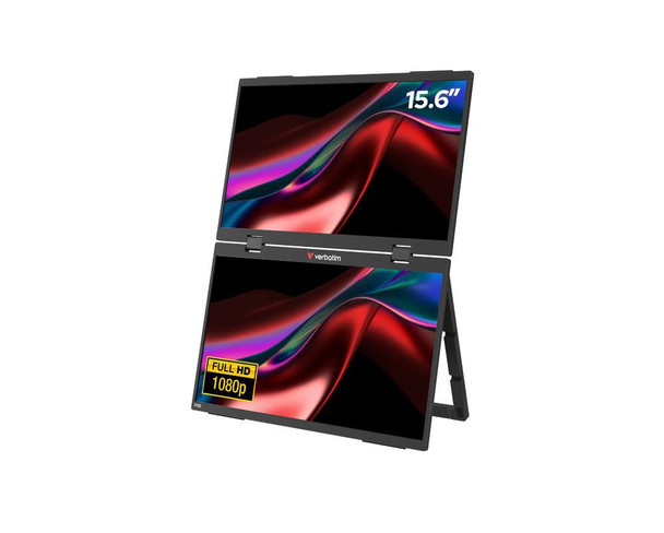 Verbatim 32403 Portable 15.6" FHD Dual 32403