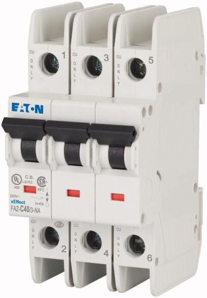 Eaton 102256 Faz-C40/3-Na Circuit Breaker 102256