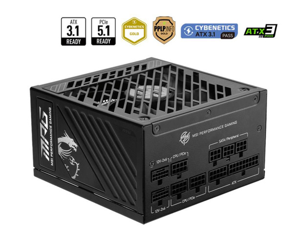 MSI 306-7ZPFX11-CE0 Mpg A1250Gs Pcie5 Power 306-7ZPFX11-CE0