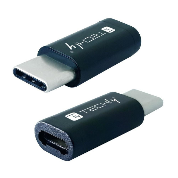 Techly IADAP-USBC-MBKT Iadap Usbc-Mbkt Cable Gender IADAP-USBC-MBKT