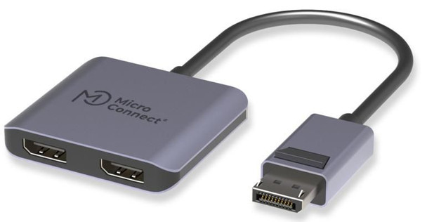 MicroConnect MC-DP-2XDP DisplayPort to 2x DisplayPort MC-DP-2XDP