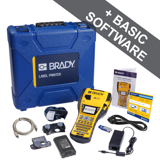 Brady M410-KIT-EU M410 Portable Label Printer M410-KIT-EU