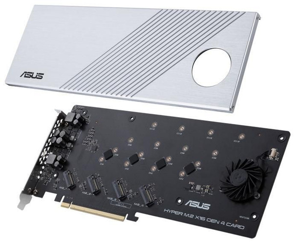 Asus HYPER M.2 X16 GEN 4 CARD Interface Cards/Adapter HYPER M.2 X16 GEN 4 CARD