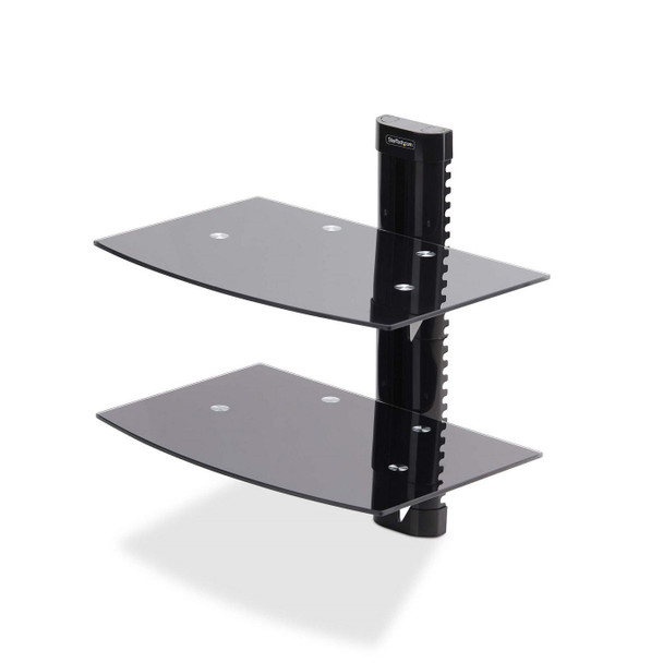 StarTech.com 2B-WALL-MOUNT-SHELF Dual Floating Wall-Mounted Av 2B-WALL-MOUNT-SHELF