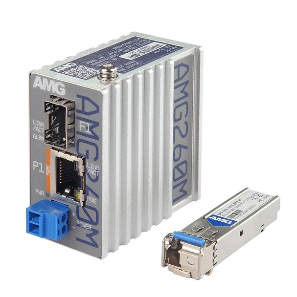 AMG AMG260M-1FAT-1S-P30 100Mb 30W PoE+ Industrial AMG260M-1FAT-1S-P30