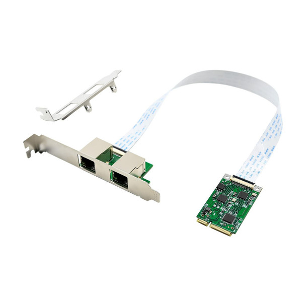 MicroConnect MC-MINIPCIE-RTL8125B-D Network Card MiniPCIE MC-MINIPCIE-RTL8125B-D
