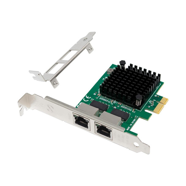 MicroConnect MC-PCIEX1-I225-T2 Network Card PCIe x1 I225-T2 MC-PCIEX1-I225-T2