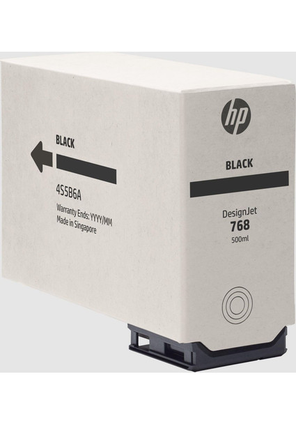 HP 4S5B6A 768 500-ml Black DesignJet 4S5B6A