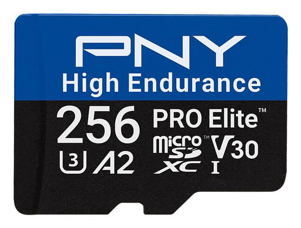 PNY P-SDU256V32100PHE-GE Pro Elite 256 Gb Microsdxc P-SDU256V32100PHE-GE