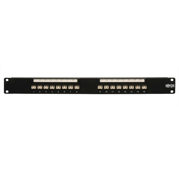 Tripp Lite N490-016-LCLC 16-Port Fiber Patch Panel. 1U N490-016-LCLC