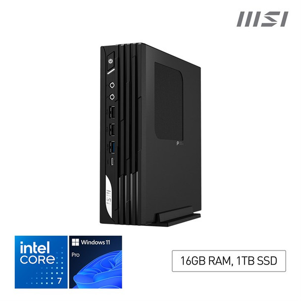 MSI Pro DP21 14M Intel Core 7 14700 Desktop PC DP21 14M SFF Mini Computer HTPC 1 PRO DP21 14M i7 14700 FS 16GB 1TB W11P