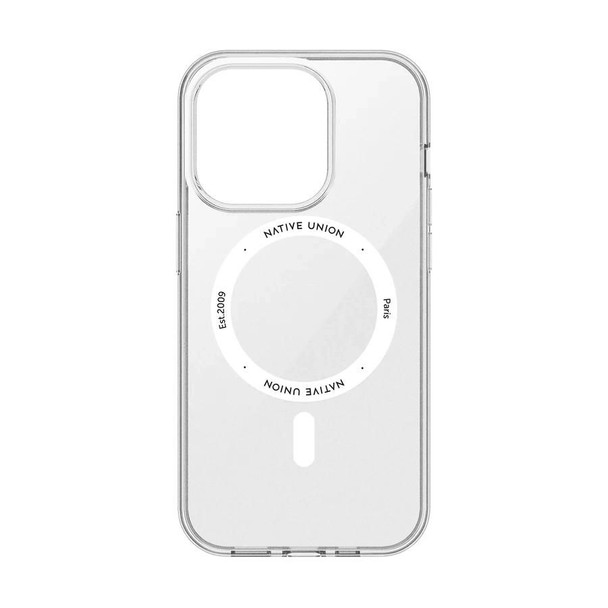 Native Union RECLE-TRA-NP23P Clear Case for Iphone 15 Pro. RECLE-TRA-NP23P