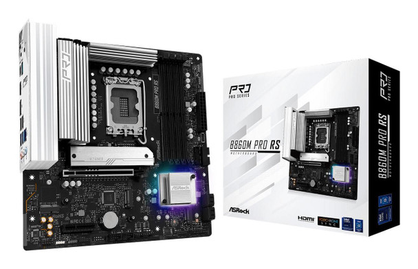 Asrock B860M PRO RS Intel B860 Lga 1851 Socket B860M PRO RS