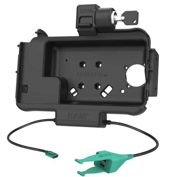 RAM Mounts RAM-HOL-SAM58CPKLN-CAU Locking USB-C Modular Dock + RAM-HOL-SAM58CPKLN-CAU