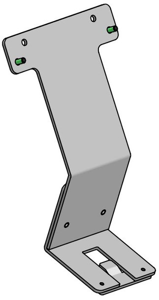 Ergonomic Solutions AXF087-02 Adjustable angled bracket AXF087-02