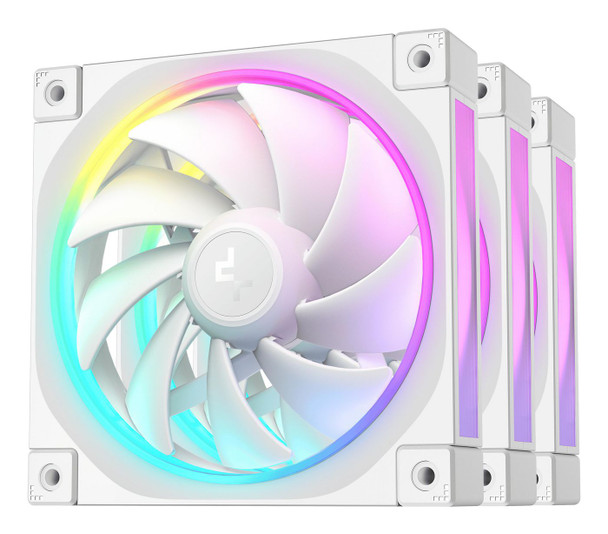 DeepCool R-FL12-WHAPN3-G Fl12 Wh-3 In 1 Computer Case R-FL12-WHAPN3-G