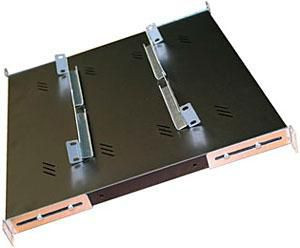 Triton RAB-UP-650-A3 19" Shelf 1U 650Mm 80Kg Black RAB-UP-650-A3