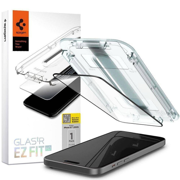 Spigen AGL06908 Iphone 15 Glas.Tr Ez Fit AGL06908