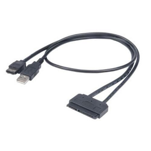 Akasa AK-CBSA03-80BK Flexstor Esata Usb Sata Cable AK-CBSA03-80BK
