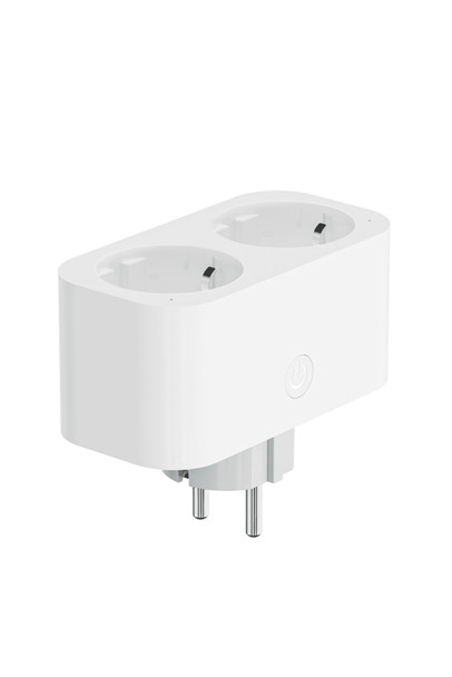 WOOX R6153 SMART DUAL PLUG WITH ENERGY R6153