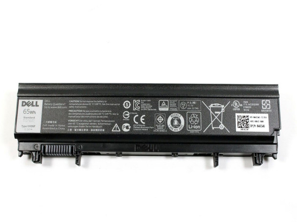 Dell WGCW6-RFB Battery. 65WHR. 6 Cell. WGCW6-RFB