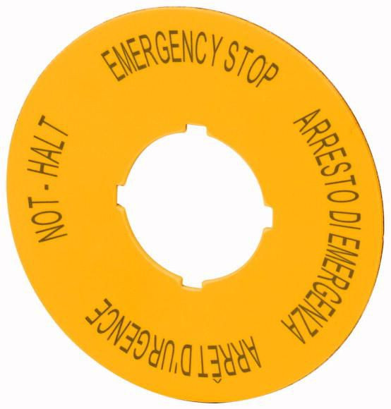 Eaton 121085 Warning Sign 121085