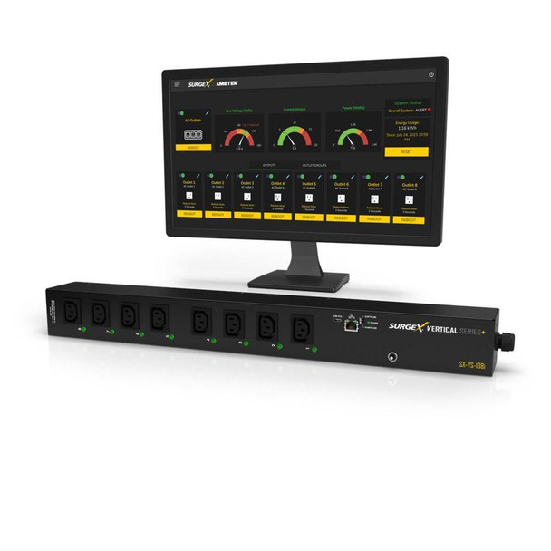 SurgeX SX-VS-108I Vertical Series - SX-VS-108I