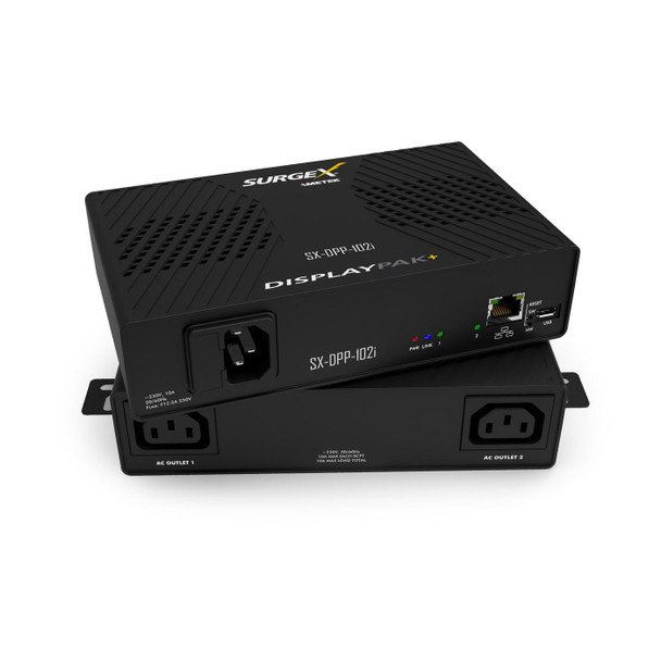 SurgeX SX-DPP-102I DisplayPak+ IP Controlled SX-DPP-102I