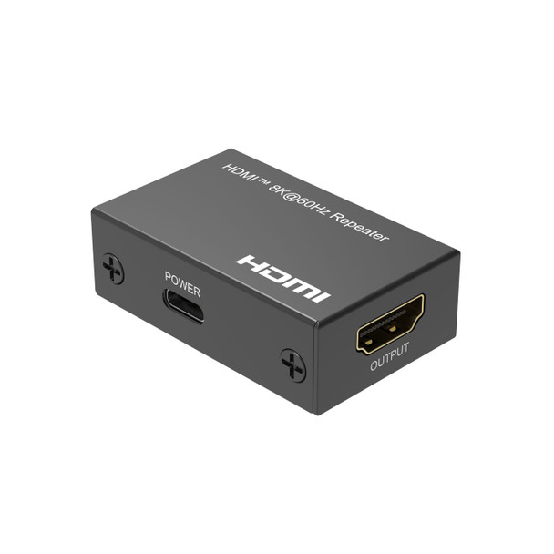 MicroConnect MC-HDMIREPEATER-8K 8K@60Hz HDMI repeater up to MC-HDMIREPEATER-8K