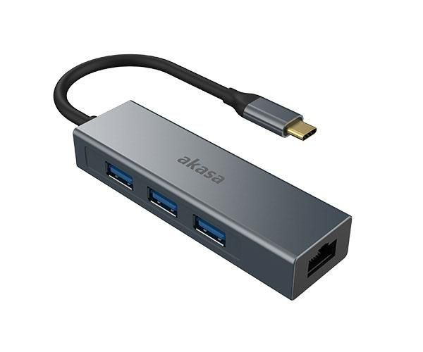 Akasa AK-CBCA20-18BK Interface Hub Usb 3.2 Gen 1 AK-CBCA20-18BK