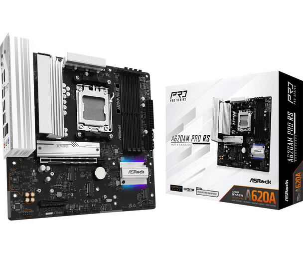 Asrock 90-MXBSV0-A0UAYZ A620Am Pro Rs Amd A620A 90-MXBSV0-A0UAYZ