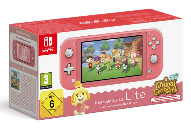 Nintendo 10017609 Switch Lite Animal Crossing 10017609