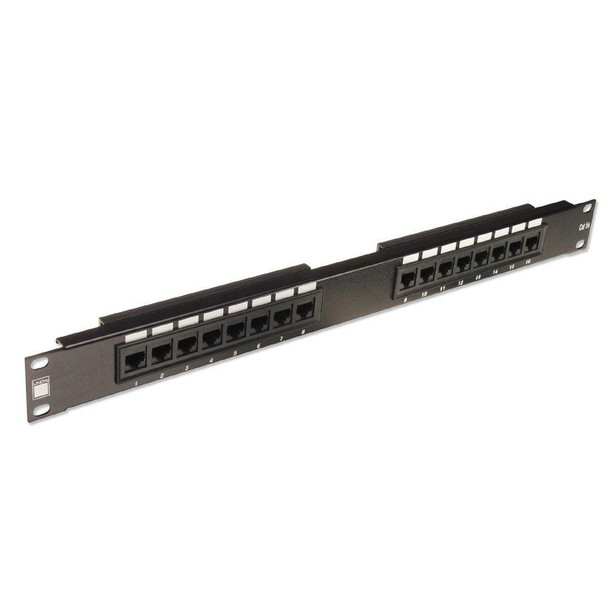 Lindy 20755 1U 16 Port Patch Panel UTP 20755