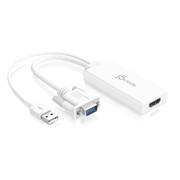 j5create JDA214-N Jda214 Vga To HdmiT Video JDA214-N