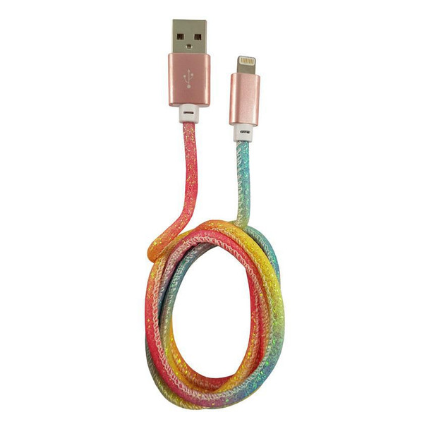 LC-POWER LC-C-USB-LIGHTNING-1M-3 Lightning Cable Multicolour LC-C-USB-LIGHTNING-1M-3