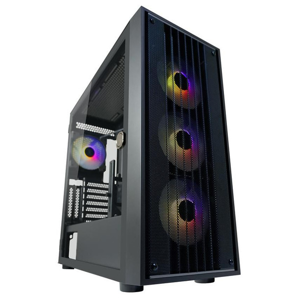 LC-POWER LC-810B-ON Computer Case Midi Tower Black LC-810B-ON