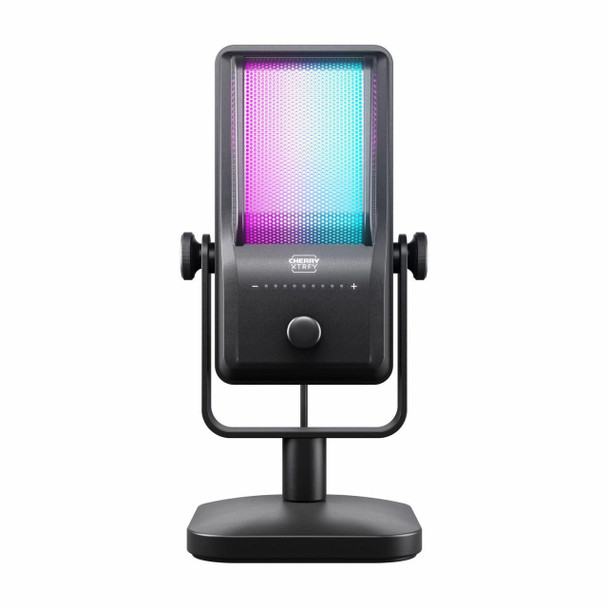Cherry CX-NGALE-R-RGB-BLACK Ngale R Black Table Microphone CX-NGALE-R-RGB-BLACK