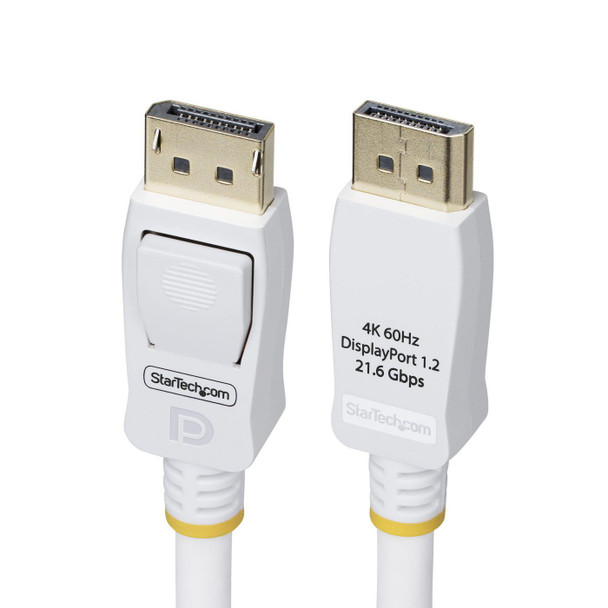 StarTech.com DP12-CABLE-10FTW 10Ft 3M White Vesa DP12-CABLE-10FTW