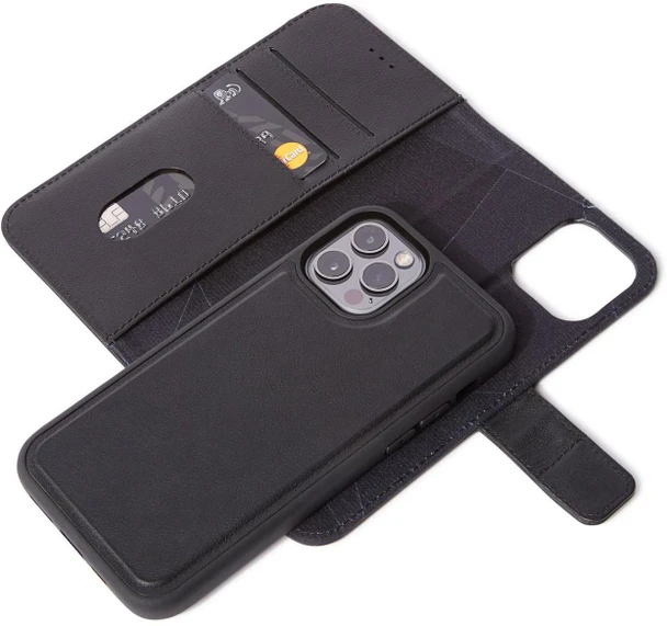 Decoded D21IPO61DW4BK Leather Detachable Wallet D21IPO61DW4BK
