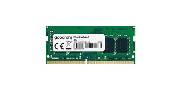 Goodram W-HP16S04G Memory Module 4 Gb 1 X 4 Gb W-HP16S04G