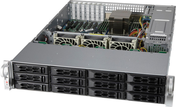 Supermicro CSE-LA26AC12-R920LP1 Computer Case Rack Black. CSE-LA26AC12-R920LP1