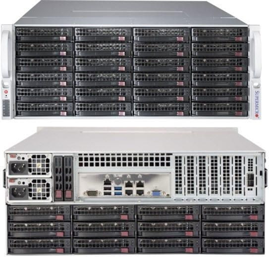 Supermicro CSE-847BE1C12-R1K68LPB4 847Be1C12 Rack Black 1600 W CSE-847BE1C12-R1K68LPB4