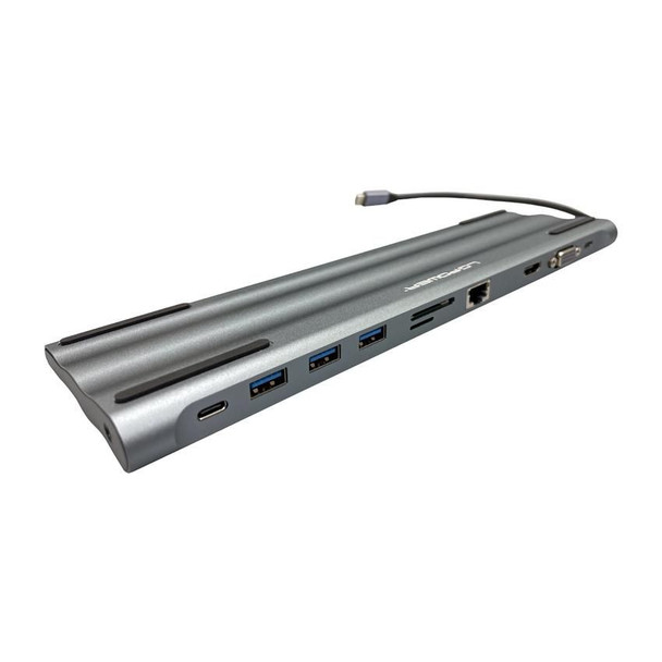 LC-POWER LC-HUB-C-MULTI-8 Laptop Dock/Port Replicator LC-HUB-C-MULTI-8
